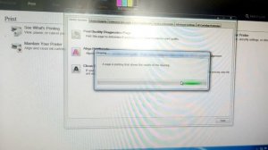 Clean Printheads  HP OfficeJet 7110 Multifuntion Printer || Print Quality Problem Solved