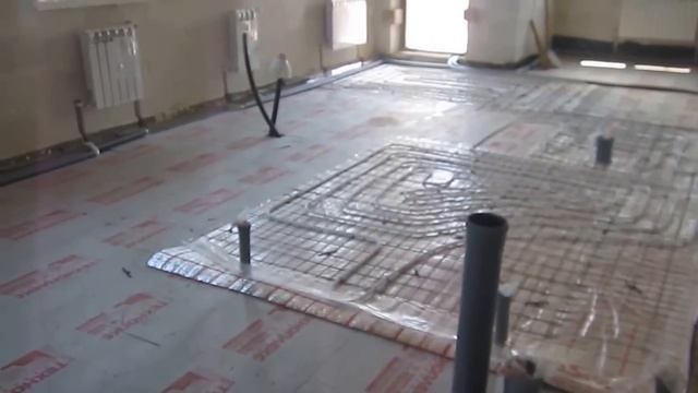 Черновая стяжка теплого пола. Делать или нет? Часть 1