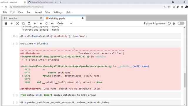 MetPy Mondays #194 - METAR Visibility and MetPy 1.1.0 смотреть онлайн