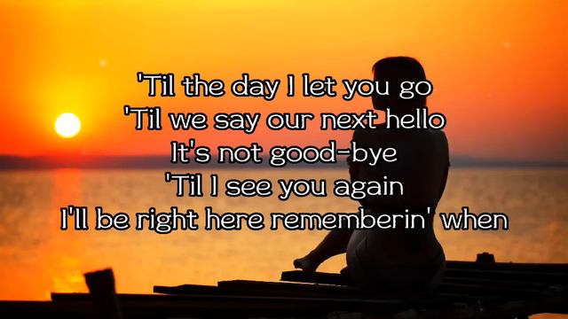 Laura Pausini- it's not goodbye (lyrics) смотреть онлайн
