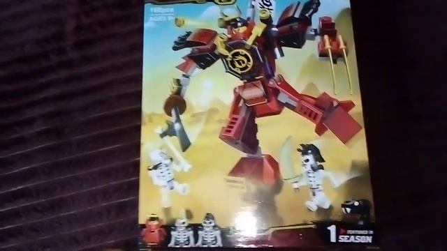 Китайский аналог лего ніндзяго Самурай ікс. смотреть онлайн