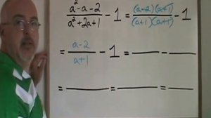 Add & Subtract Algebraic Fractions Example 3