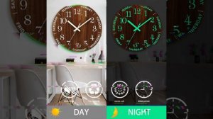 Светящиеся Настенные часы, 12 дюймов, деревянный тихий свет в темноте, скандинавские