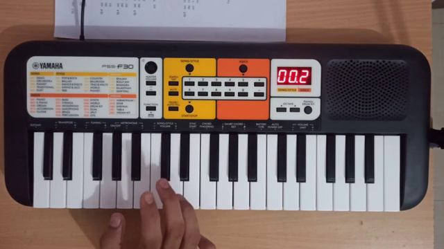 Pirates Of The Caribbean Theme In Yamaha Pss F30 With Tutorial 🎶🎼 🎵. смотреть онлайн