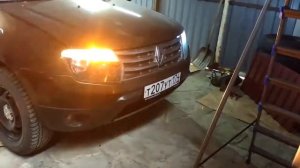 ДХО в поворотник DUSTER (дорест, до 2015г)