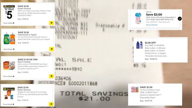 5/25 Dollar General | Less than $10 | $0.96 cents each!!! English & Spanish