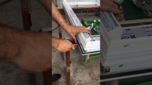 как правильно собрать фурнитуру на алюминиевом окне