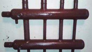 компактная гребенка отопления