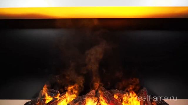 Электрокамин RealFlame | Обрамление Modern 630 WT P511. Очаг 3D Cassette 630 смотреть онлайн