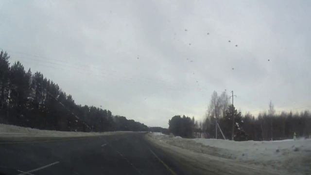 Февраль.Трасса г.Йошкар Ола-г.Казань смотреть онлайн