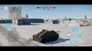 ОБЗОР ТИГРА TIGER H1 В WAR THUNDER MOBILE!!!