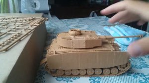 Сборка модели танка от звезды Немецкий средний танк Pz IV Ausf.H.#3 танк готов(Собирал в первый раз