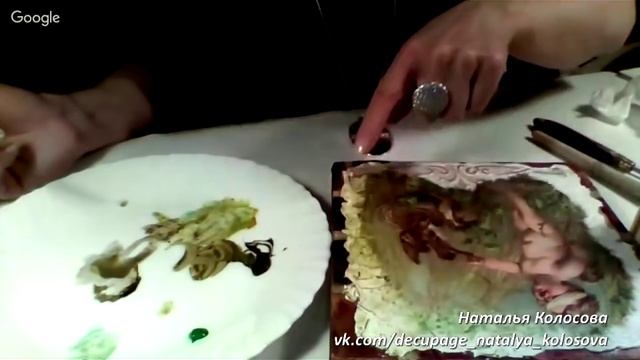 Имитация старинной фрески
