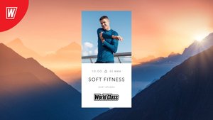 SOFT FITNESS  с Олегом Красиным | 20 апреля 2024 | Онлайн-тренировки World Class