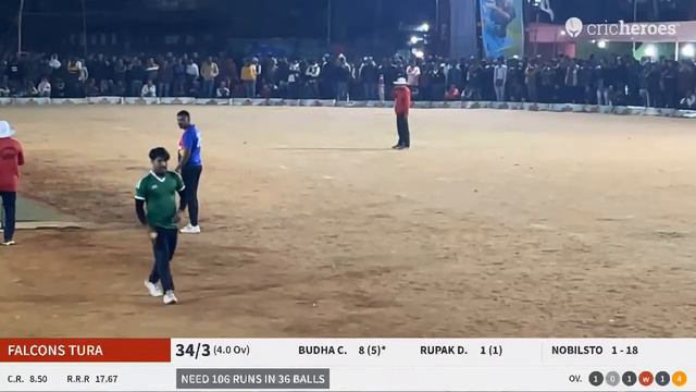 Live Cricket Match | FALCONS TURA vs N U B | 11-Jan-23 05:04 PM | PA SANGMA MEMORIAL DAY & NIGHT C…