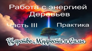 Энергия Деревьев. Работа с Энергией Деревьев. Часть III.
