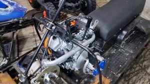 Установка двигателя LIFAN 4т на снегоход Буран А (Д), Лидер в X-MOTORS