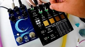 Soma Rumble of Ancient Times & Walrus Audio Slö - 10 minutes of drone synth, dark ambient soundscap