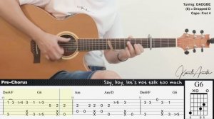 Shape of You - Ed Sheeran | Fingerstyle Guitar | TAB + Chords + Lyrics
