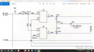 Электрическая схема зарядки аккумуляторной батареи тепловоза 2ТЭ116У