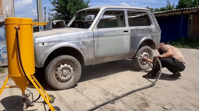Пескоструим Ниву 4х4 смотреть онлайн