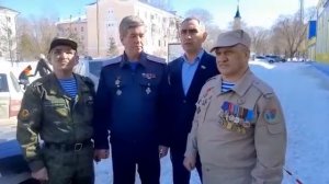 Руководитель Ульяновского областного отделения "БОЕВОГО БРАТСТВА" Н. Лазарев дал интервью