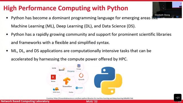 MUG'22 Day 1: Benchmarking Parallel Python and Java Applications using OMB and MVAPICH2 смотреть онлайн