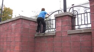 Крутой паркур в 9-10 лет