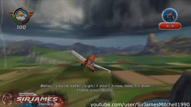 Disney Planes Walkthrough Part 9 Blown Out of Proportion (Nintendo Wii) смотреть онлайн