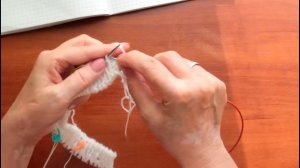 Детский вязаный комбинезон.Часть 1