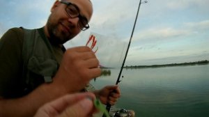 Первая рыбалка в жизни со спиннингом 12 лет