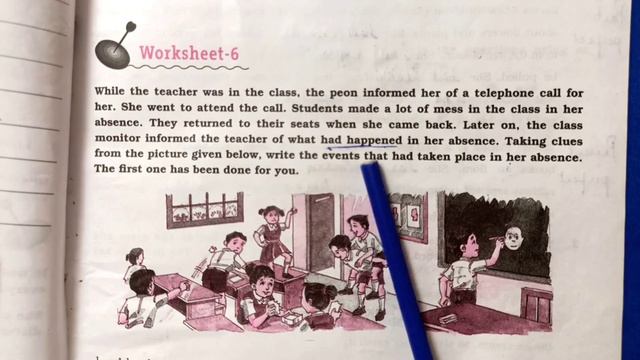 Tenses part 3 Dav class 6 | Dav Class 6 English Practice Book Chapter 7 | Tenses class 6 DAV смотреть онлайн