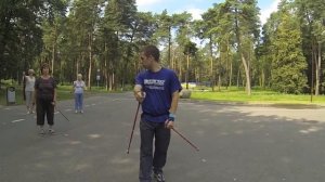 Техника скандинавской ходьбы  Полный урок по скандинавской ходьбе для новичков