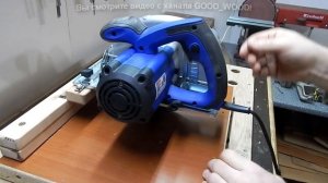 Отрезной станок по дереву своими руками.