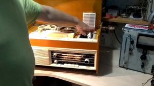 Ламповая магнитола Фиалка-2-1969 год. Часть 1.