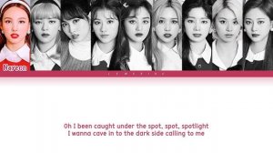 TWICE I CAN'T STOP ME (English Ver.) Lyrics [Color Coded Lyrics/Eng/가사]