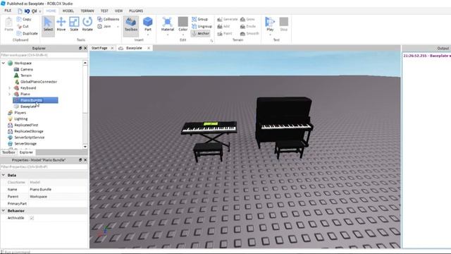 ROBLOX Piano - How to set up смотреть онлайн