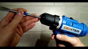 Обзор, тесты, отзыв - аккумуляторного шуруповерта Dexter 12V Li-Ion ML-CD92-120S