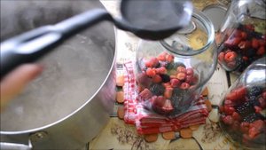 Компот из ежевики и малины