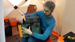 Карманы под удочки для зимнего ящика