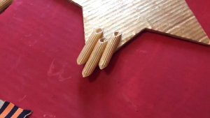 Поделки на 9 Мая своими руками Вечный огонь из макарон