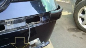 Снятие парктроников в заднем бампере BMW E65 745i