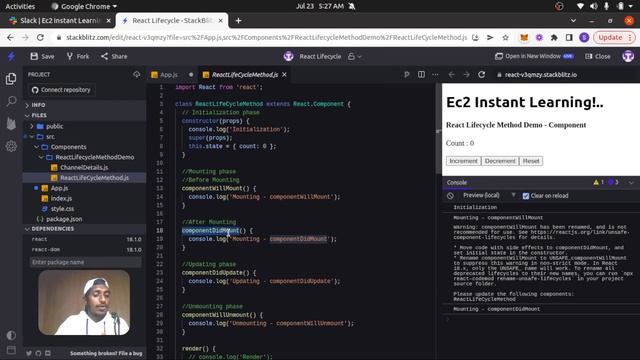 #2 - React Lifecycle Methods in Tamil | React Lifecycle | React Js