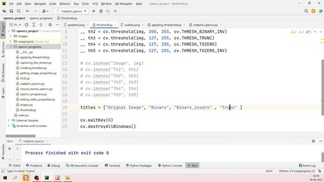 opencv tutorial part 2