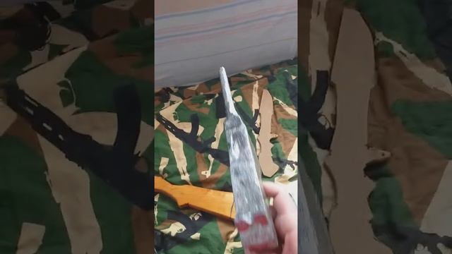 Ещё 3 поделки! Обзор. Оружие из дерева.