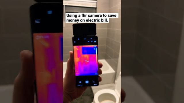 I used an IR camera to check my house insulation.