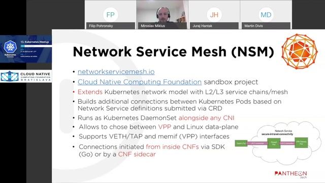 13. CNCF Kubernetes meetup || Staviame CNFká s FD.io VPP a NSM || Miroslav Mikluš [sk] смотреть онлайн