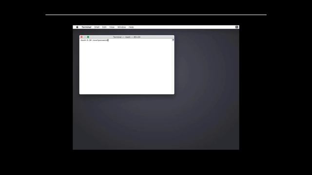 Reset Password Mac OS On Virtual Machine