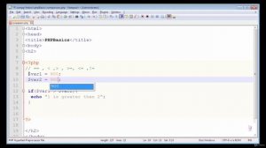 PHP for Absolute Beginner | PHP Programming | PHP Full Course Tutorial | PHP Comparison Operator