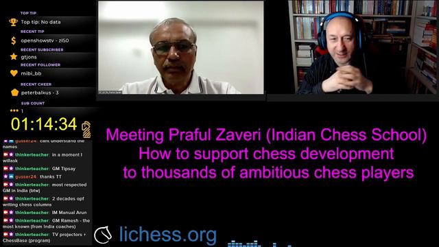 Indian Chess School: Praful Zaveri - how to support chess development to THOUSANDS of chess players